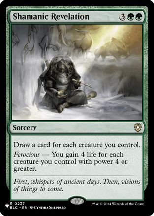 Image of Shamanic Revelation (BLC) (LIST-237) - The List Reprints