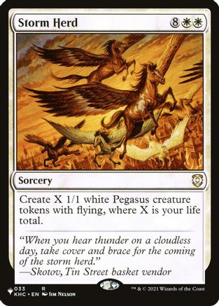 Image of Storm Herd (KHC) (LIST-033) - The List Reprints