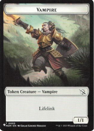 Image of Vampire // Horse Double-Sided Token (LIST-3 // 10) - The List Reprints