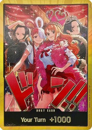 Image of DON!! Card (Heroines Special Set) (Gold) - Extra Booster: One Piece Heroines Edition Foil
