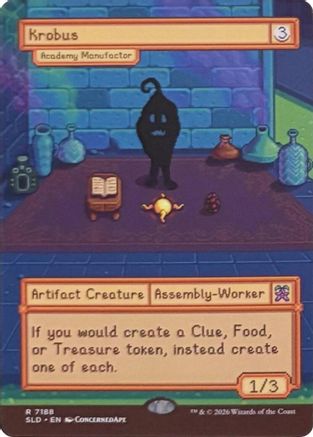 Image of Krobus - Academy Manufactor (SLD-7188) - Secret Lair Drop Series