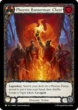 Image of Phoenix Bannerman: Chest - FAB431 (FAB431) - Flesh and Blood: Promo Cards Cold Foil