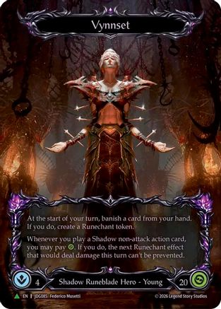 Image of Vynnset (Marvel) - JDG085 (JDG085) - Flesh and Blood: Promo Cards Cold Foil
