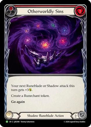 Image of Otherworldly Sins - JDG090 (JDG090) - Flesh and Blood: Promo Cards Cold Foil