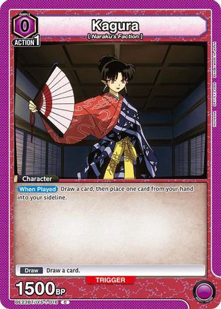 Image of Kagura (016) (Box Topper Foil) (UE23BT/IYS-1-016) - UE23BT Inuyasha Foil