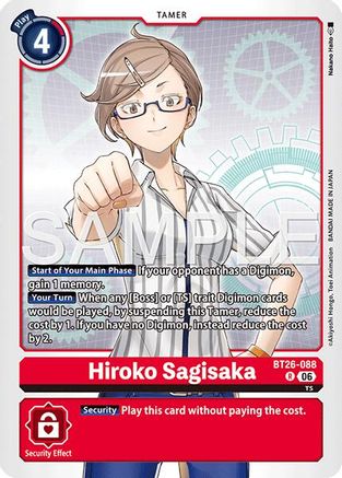 Image of Hiroko Sagisaka (BT26-088) - Timeless Bonds Foil