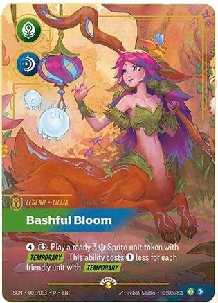 Image of Lillia - Bashful Bloom (001/003) - Secret Garden Foil
