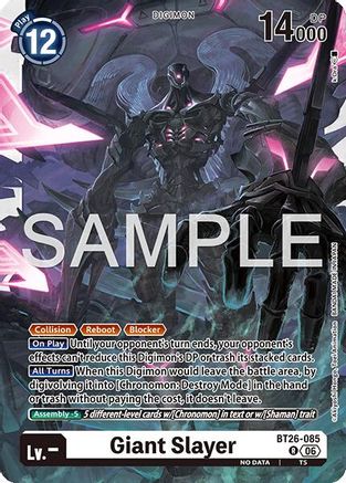 Image of Giant Slayer (BT26-085) - Timeless Bonds Foil