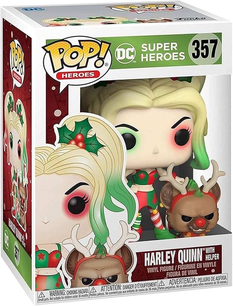 Harley Quinn with Helper #357 DC Super Heroes