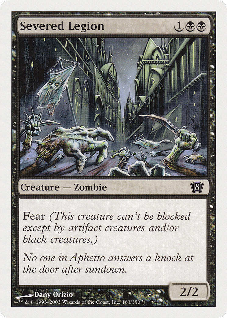 Image of Severed Legion [Eighth Edition]
