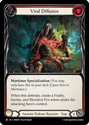 Image of Viral Diffusion (AMO019) - Armory Deck: Dr. Mortimer, Blight of the Pits