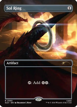Image of Sol Ring (2560) (SLD-2560) - Secret Lair Drop Series Foil