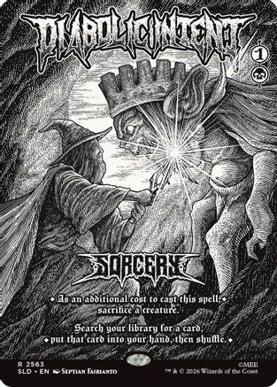 Image of Diabolic Intent (SLD-2563) - Secret Lair Drop Series