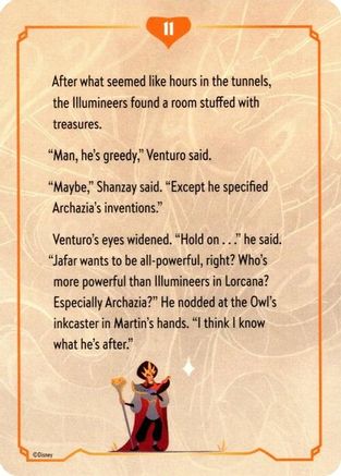 Image of Reign of Jafar Lore Card (11 of 19)  - Reign of Jafar