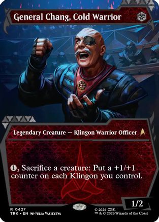 Image of General Chang, Cold Warrior (Showcase) (0427) (TRK-427) - Star Trek