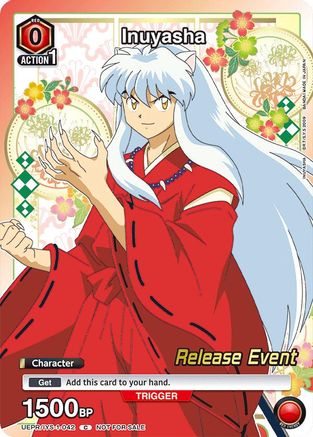 Image of Inuyasha (Release Event Participant) (UEPR/IYS-1-042) - UE23BT Inuyasha Release Event Cards