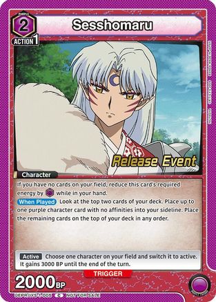 Image of Sesshomaru (005) (UEPR/IYS-1-005) - UE23BT Inuyasha Release Event Cards