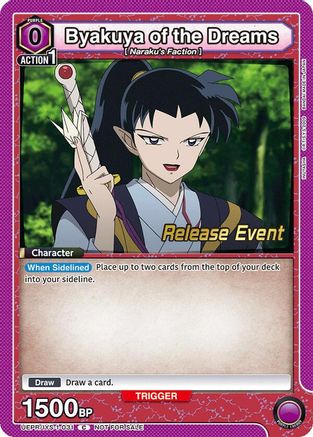 Image of Byakuya of the Dreams (UEPR/IYS-1-031) - UE23BT Inuyasha Release Event Cards