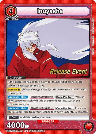 Image of Inuyasha (044) (UEPR/IYS-1-044) - UE23BT Inuyasha Release Event Cards