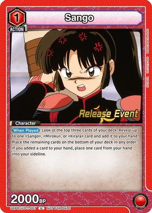 Image of Sango (057) (UEPR/IYS-1-057) - UE23BT Inuyasha Release Event Cards