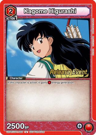Image of Kagome Higurashi (064) (UEPR/IYS-1-064) - UE23BT Inuyasha Release Event Cards
