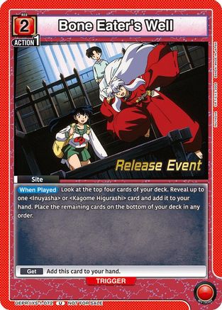 Image of Bone Eater's Well (UEPR/IYS-1-072) - UE23BT Inuyasha Release Event Cards