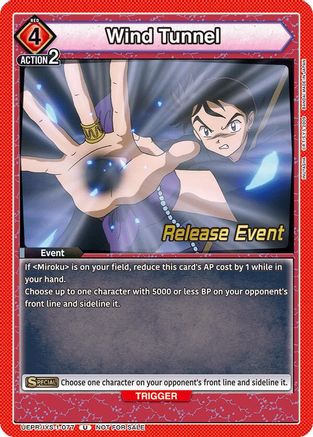 Image of Wind Tunnel (UEPR/IYS-1-077) - UE23BT Inuyasha Release Event Cards