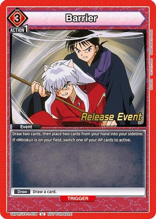Image of Barrier (UEPR/IYS-1-078) - UE23BT Inuyasha Release Event Cards