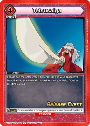 Image of Tetsusaiga (UEPR/IYS-1-079) - UE23BT Inuyasha Release Event Cards