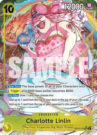 Image of Charlotte Linlin (112) (Alternate Art) (OP17-112) - The World's Strongest Warriors Foil