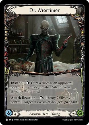 Image of Dr. Mortimer (MPA003) - Mastery Pack Assassin