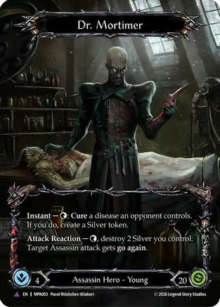 Image of Dr. Mortimer (Marvel) (MPA003) - Mastery Pack Assassin Cold Foil