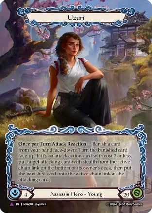 Image of Uzuri (Marvel) (MPA004) - Mastery Pack Assassin Cold Foil