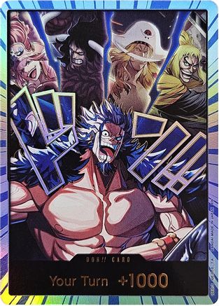 Image of DON!! Card (Alternate Art) (Rocks) (Special Foil) - The World's Strongest Warriors Foil
