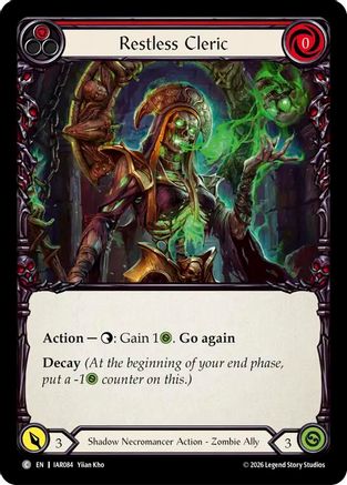 Image of Restless Cleric (IAR084) - Usurp the Shadow Throne
