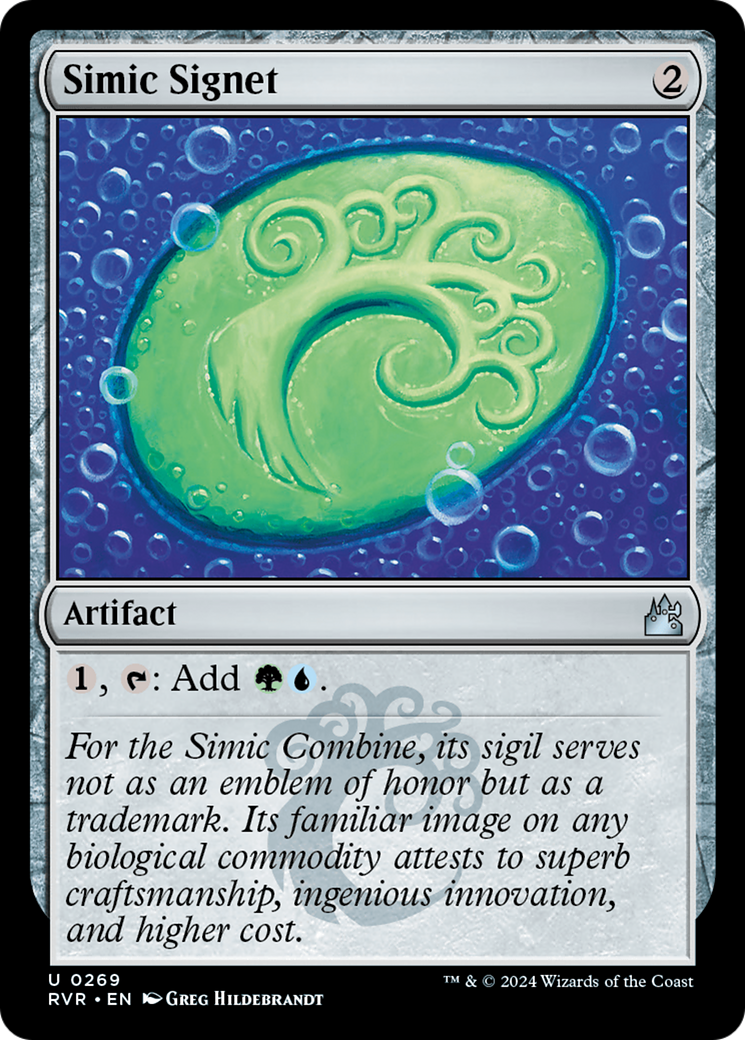 Image of Simic Signet [Ravnica Remastered]