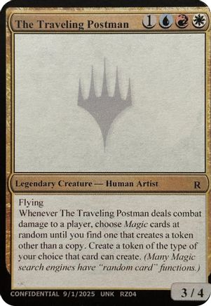 Image of The Traveling Postman (UNK-) - Un-Known Event Playtest Cards