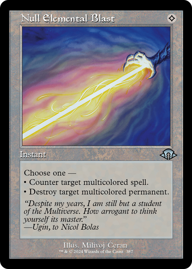 Image of Null Elemental Blast (Retro) [Modern Horizons 3]