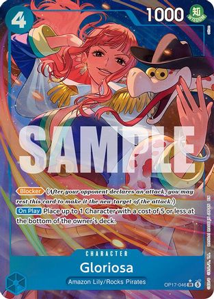 Image of Gloriosa (Alternate Art) (OP17-046) - The World's Strongest Warriors Foil