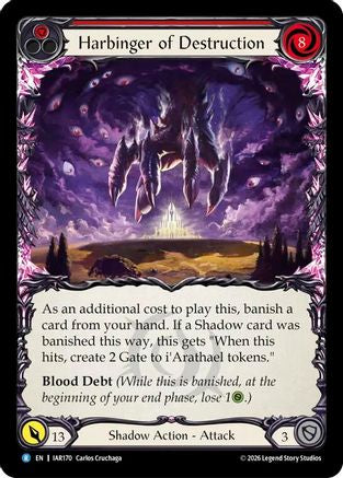 Image of Harbinger of Destruction (IAR170) - Usurp the Shadow Throne