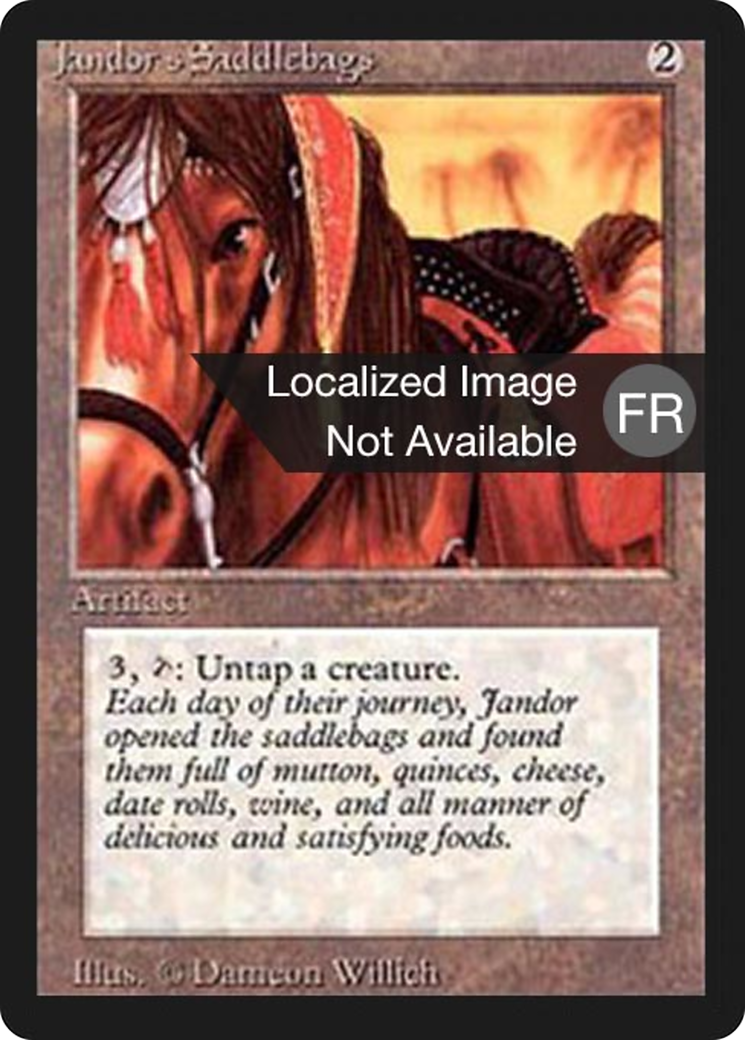 Image of Jandor's Saddlebags [Foreign Black Border]