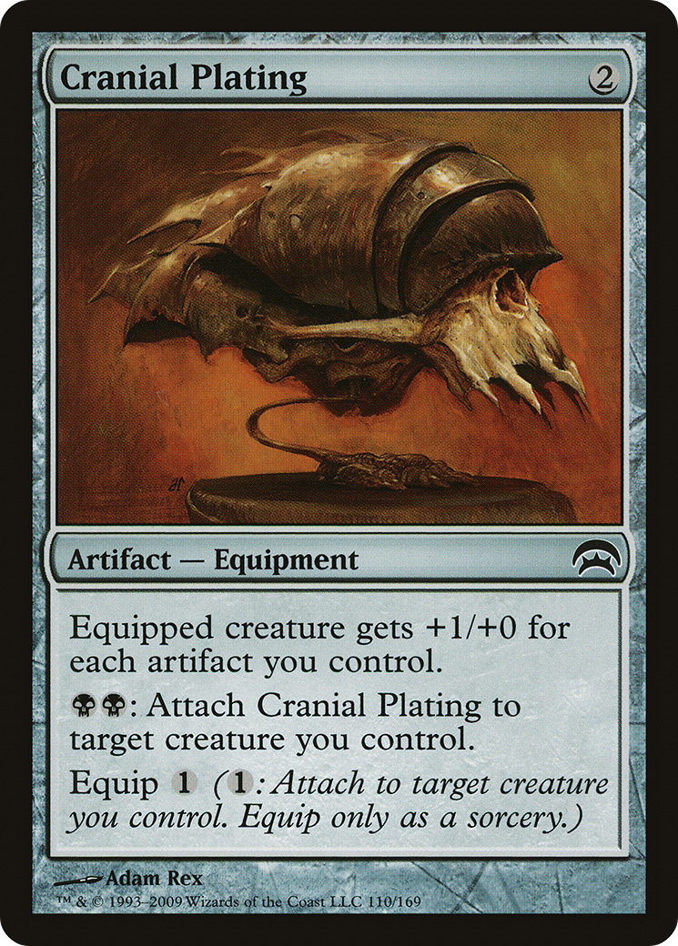 Image of Cranial Plating [Planechase]