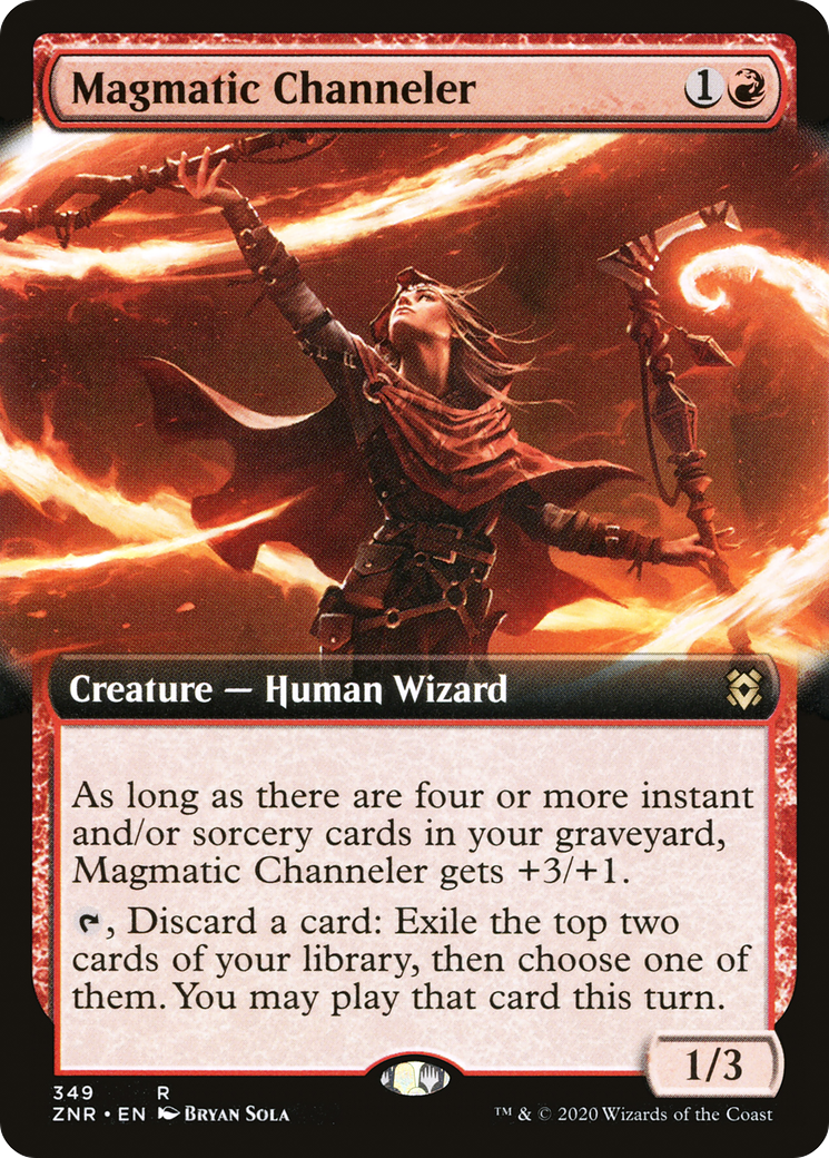 Image of Magmatic Channeler (Extended Art) [Zendikar Rising]