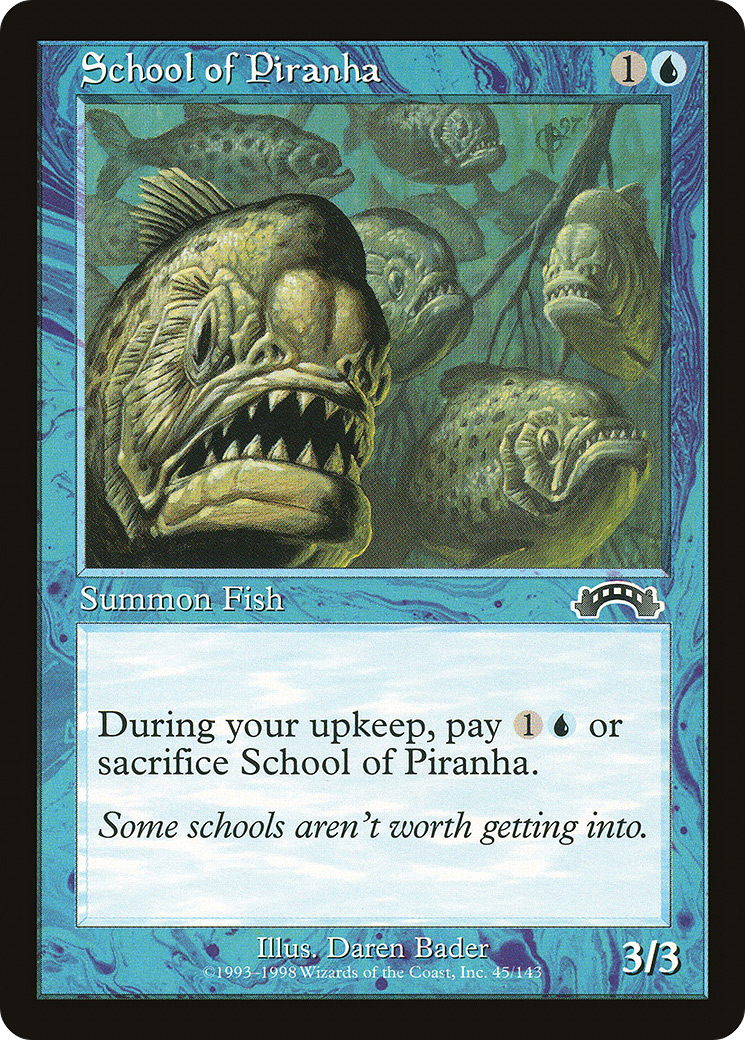 Image of School of Piranha [Exodus]