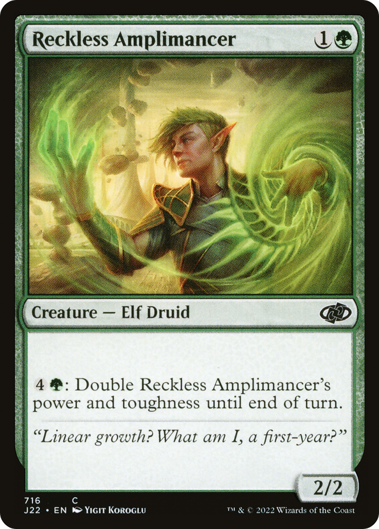 Image of Reckless Amplimancer [Jumpstart 2022]