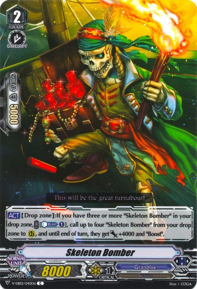 Image of Skeleton Bomber (V-EB02/045EN) [Champions of the Asia Circuit]