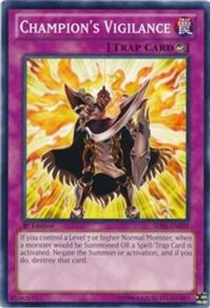 Image of Champion's Vigilance [SDBE-EN039] Common