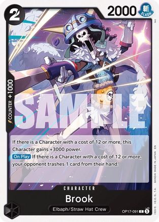 Image of Brook (OP17-091) - The World's Strongest Warriors