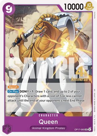 Image of Queen (OP17-065) - The World's Strongest Warriors Release Event Cards