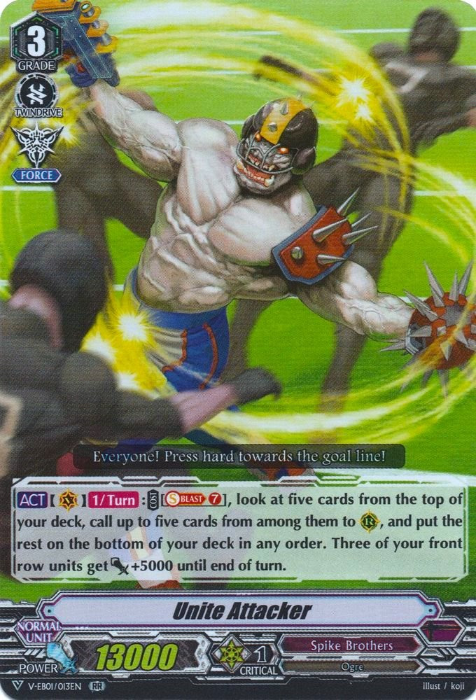 Image of Unite Attacker (V-EB01/013EN) [The Destructive Roar]